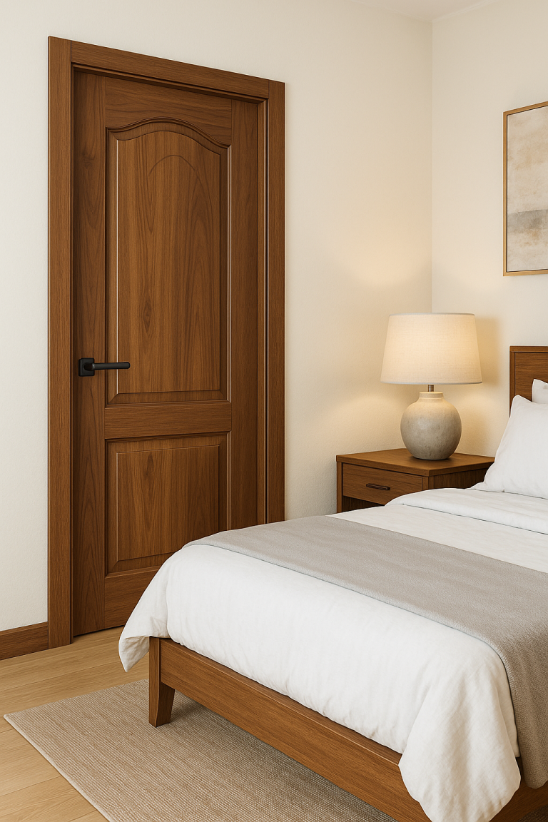 melamine door brown